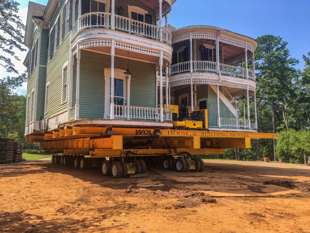 Historic Jackson House Relocated