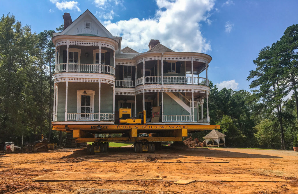 Historic Jackson House Relocated