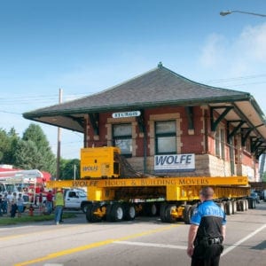 Sturgis Railroad Moving on a dolly.