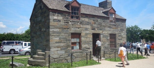 Historic, solid stone house that is set up for tourism.