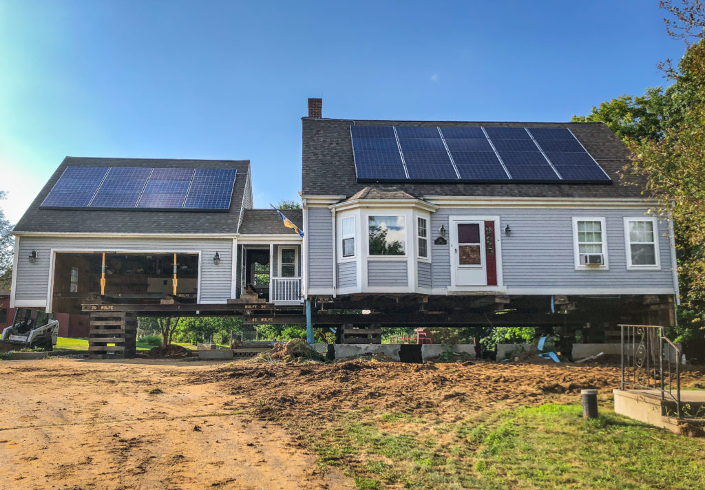 House Lift, House lifting, Raising a House