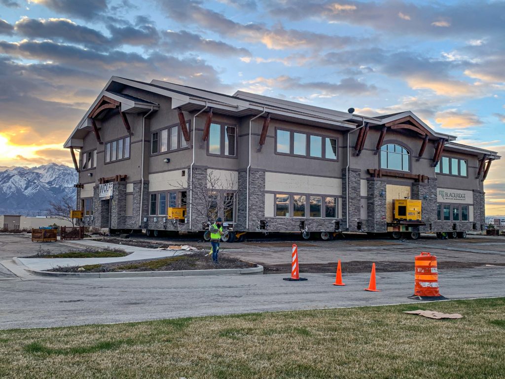 Utah Bangerter Building Move