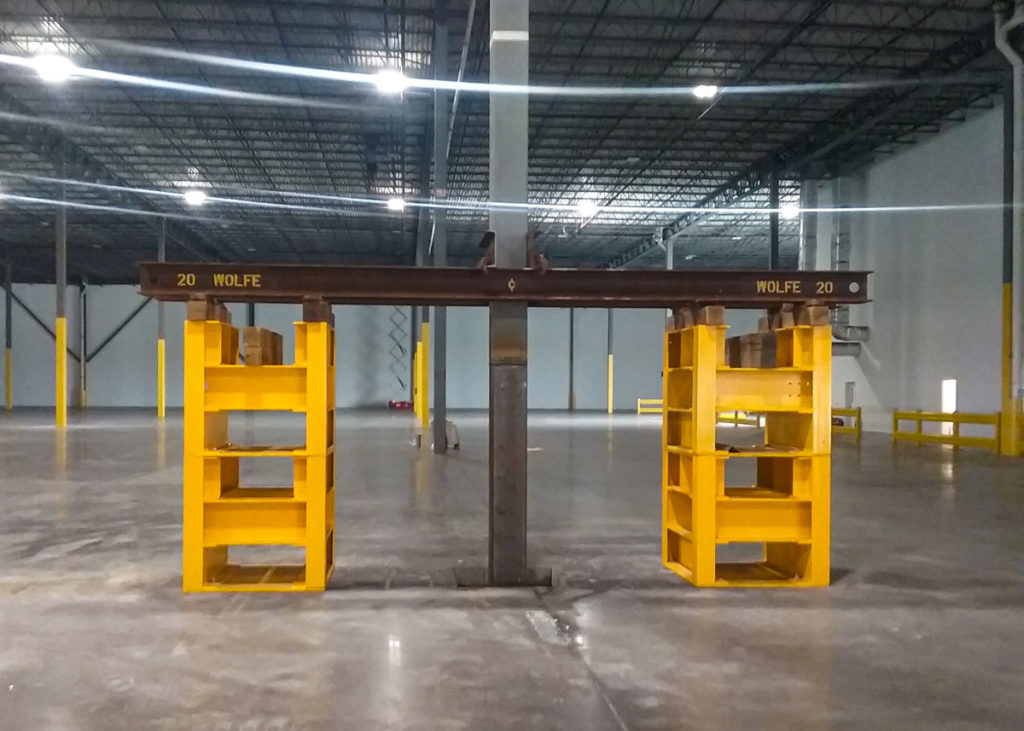 Shoring For Warehouse Columns