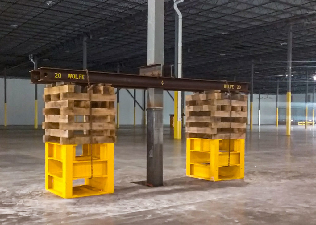 Shoring For Warehouse Columns 