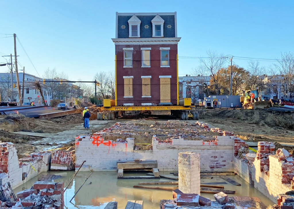 Historic Virginia Townhouse Relocation 5