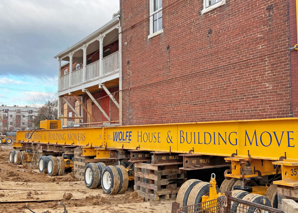 Historic Virginia Townhouse Relocation 2