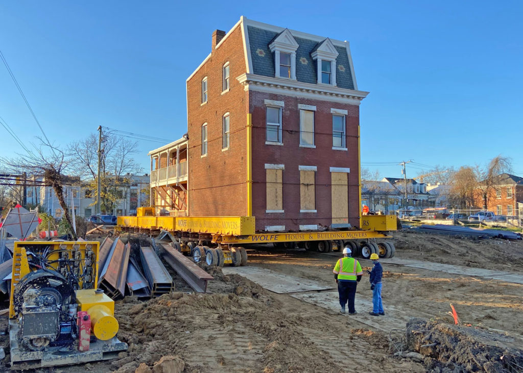 Historic Virginia Townhouse Relocation 1