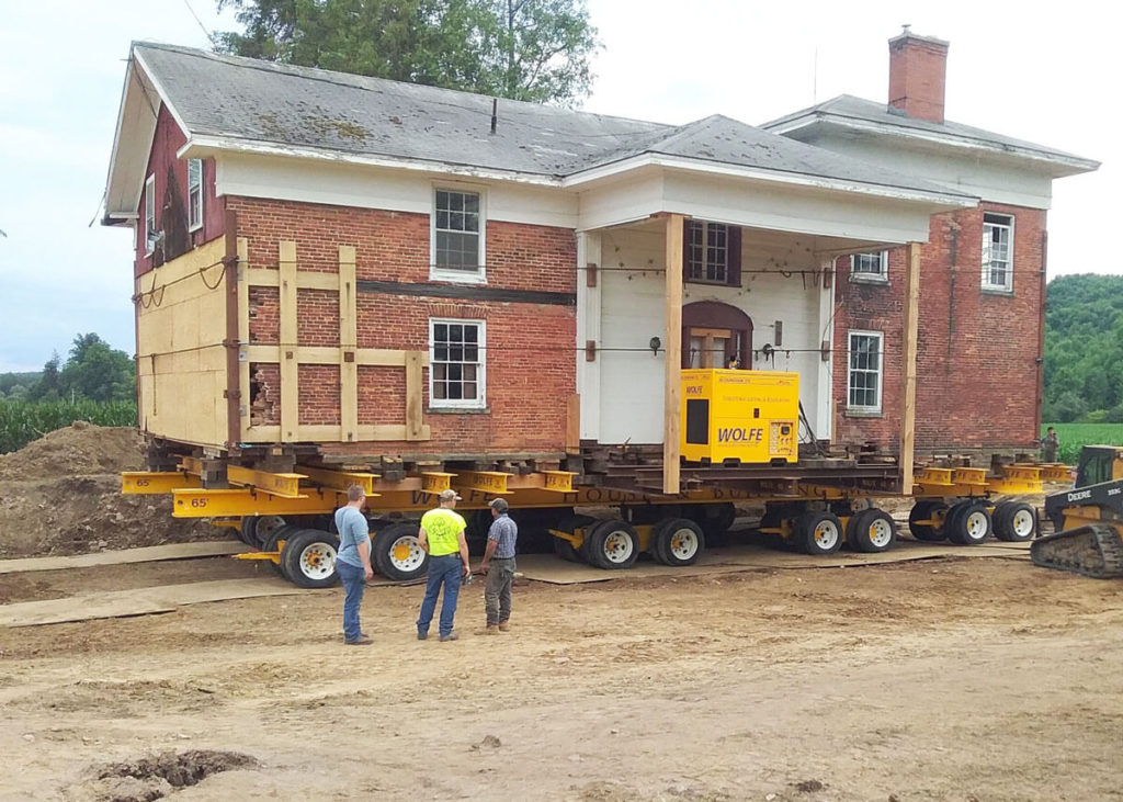 Triple Brick House Move 3