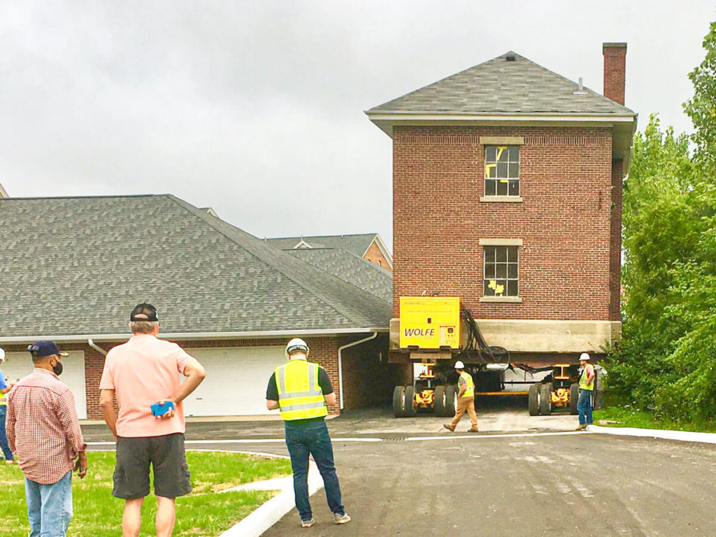 Communications Building Move 3