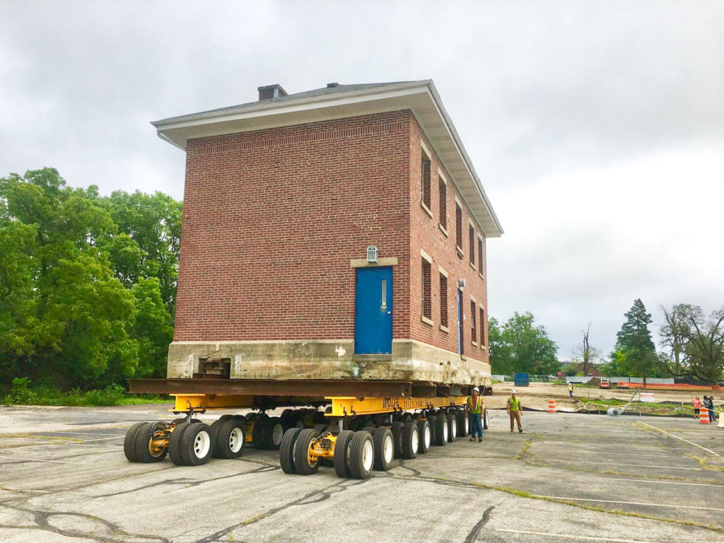 Communications Building Move 4