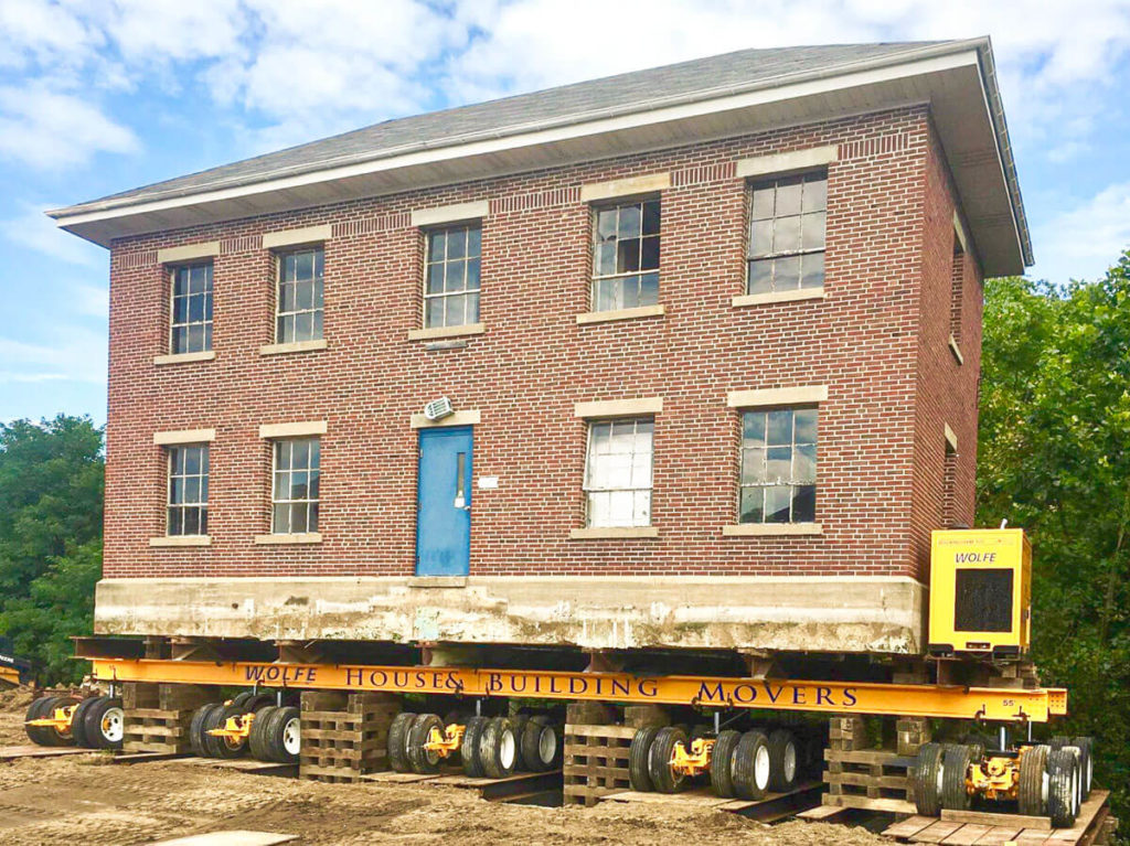 Communications Building Move 6