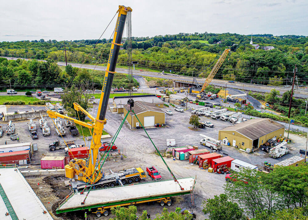 Allentown Bridge Construction