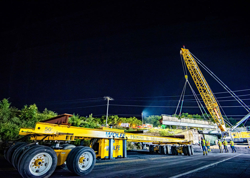 Allentown Bridge Construction