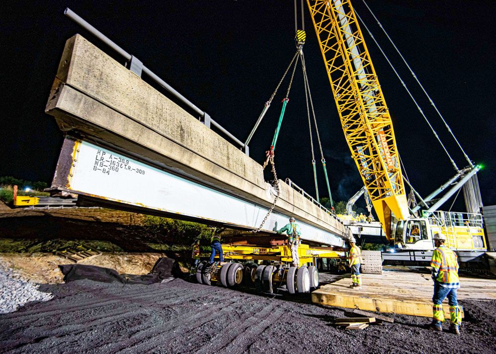 Allentown Bridge Construction