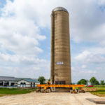 Kreider Farms Silo Moving