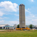 Kreider Farms Silo Moving