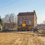 Lifting wires for Enola Miller House