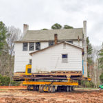 Back view of the Nancy Jones House