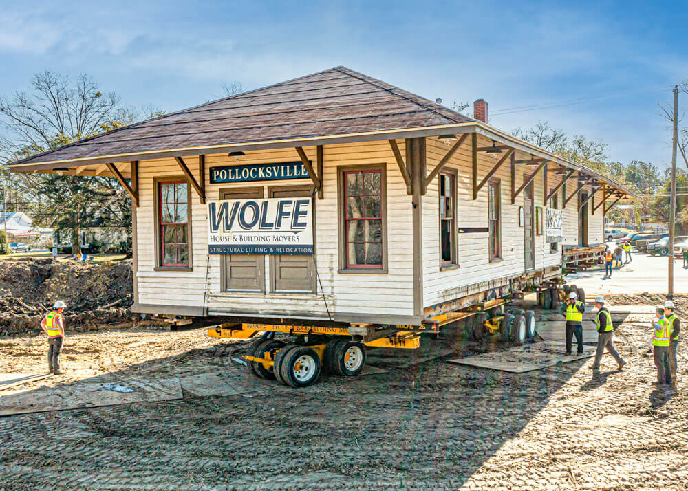 Pollocksville Depot pulling out of its former location