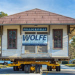 Pollocksville Depot with Wolfe banner