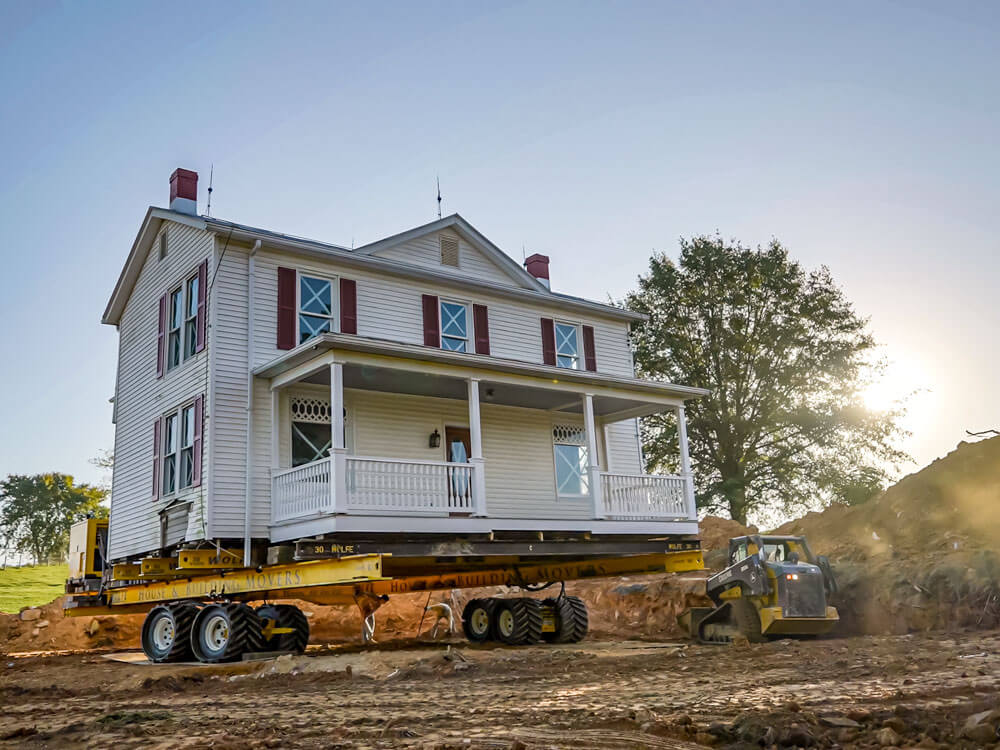 Virginia farmhouse ready to move to new location