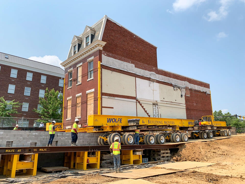 Historic Virginia Townhouse Relocation