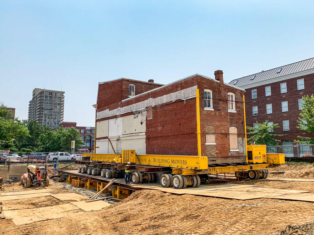 Historic Virginia Townhouse Relocation