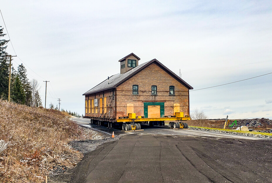 Brick Building Relocation