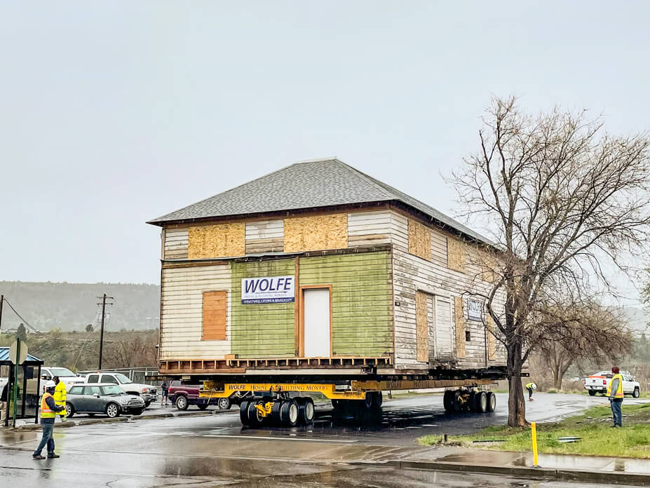 Warm Springs commissary building move